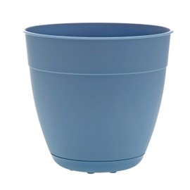 Bloem Dayton Recycled Plastic Planter (DAY0671), Ocean Blue, 6", 6"