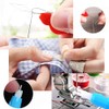 3 Pieces Sewing Machine Needle Threader, Automatic Threader, Fixed Needle