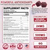 Envy Deal Astaxanthin Gummies, 24mg, with Resveratrol & B1, Vegan