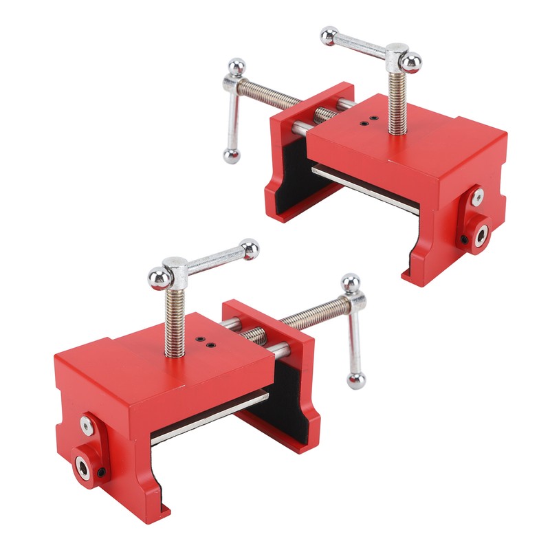 2Pcs Cabinet Clamps Firm Fixing Easy Operation Rugged Portable Face