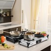 Hot Plate, Techwood Double Burner for Cooking, 1800W Countertop Electric