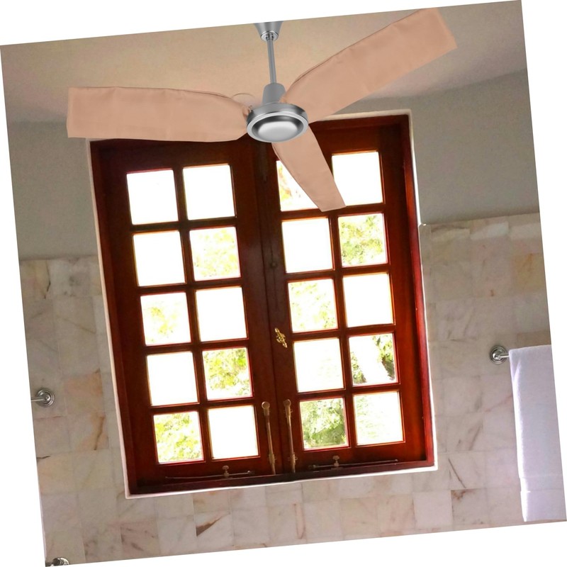 WHAMVOX Washable Ceiling Fan Covers Enclosed Ceiling Fan Covers for
