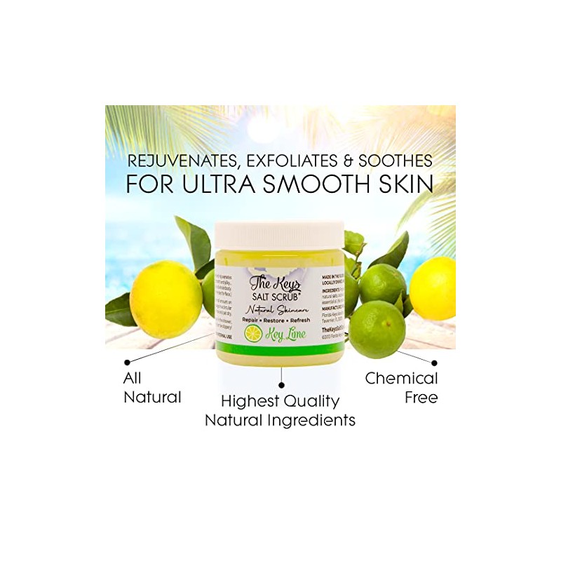 The Keys - Exfoliante para sal, 3 Pack 3.4 Ounce