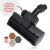 Spares2go Turbo brush head floor tool compatible with Miele vacuum