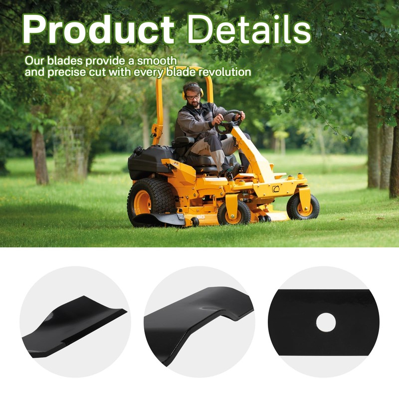 superbobi 3 Pack 04771200 Lawn Mower Blades Replacement for ARIENS