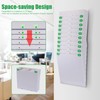 HOMEE Time Card Holder Wall Mount 20 Pockets, Expandable Time