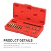 WINMAX TOOLS AUTOMOTIVE 15-Piece Metric Thread Chaser Set