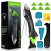 5 in 1 Caulking Tool Kit with Stainless Steel Head