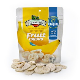 Brothers All Natural, Chiquita Banana Freeze-Dried Fruit Crisps, 2oz Pouch (Pack of 8)