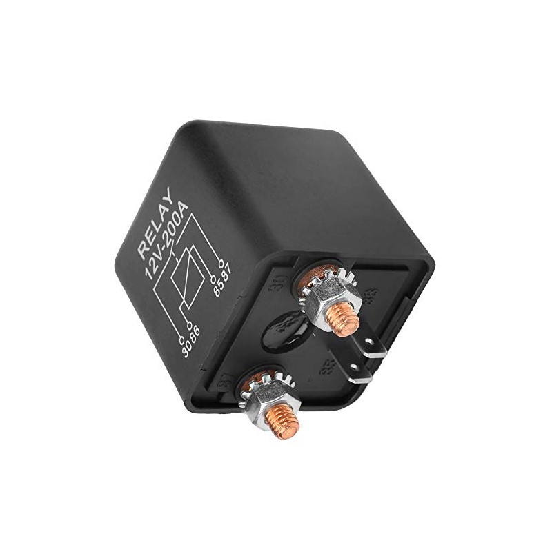 WM686 Car Start Relay, 12V 200A 4-Pin High Performance Relay,