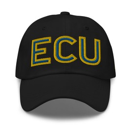 Ecuador National Flag Retro ECU Soccer Baseball Cap Dad Hat Black