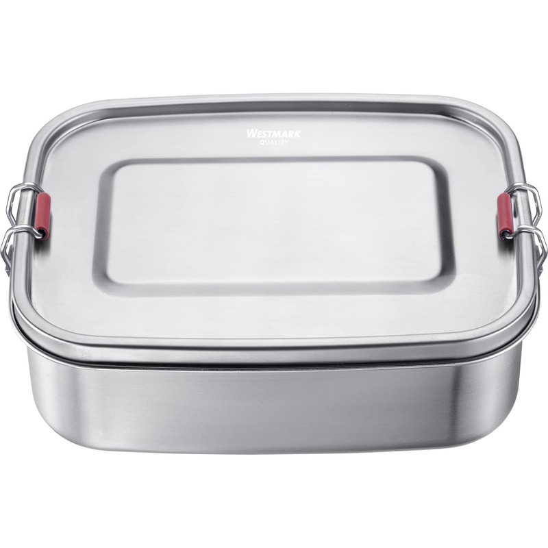 Westmark 23582270 Viva Mini Lunch Box 1100 ml, Stainless Steel,