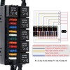 NEWNEWLIU 12V Fuse Relay Box,Pre-Wired Auto Replacement Fuse Holders with