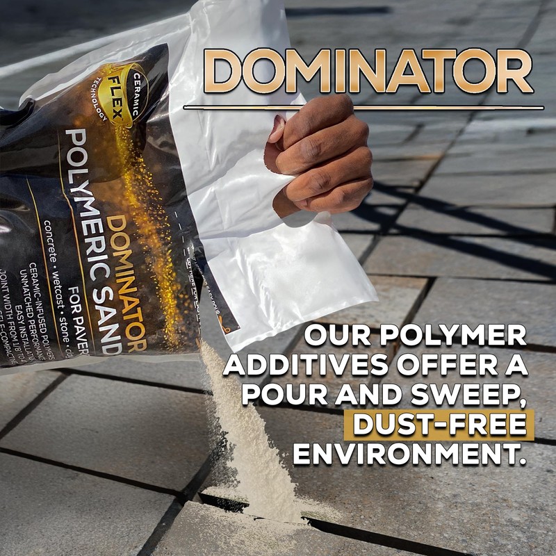 40 Pound Natural Ivory DOMINATOR Polymeric Sand with Revolutionary Ceramic