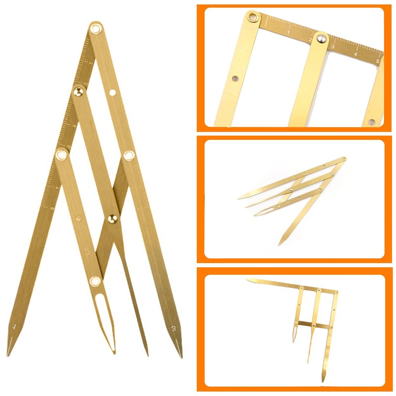 Eyebrow Ruler, Stainless Steel Eyebrow Measuring Ruler, Accurate & Precise