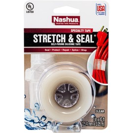 Nashua - 1 in. x 10 ft. Stretch & Seal Self-Fusing Silicone Tape in Clear