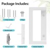 MaxxGeek Sliding Patio Door Handle Set with Key Cylinder and