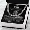 GLAVICY Cuban Link Chain Necklace for Son - Mom &