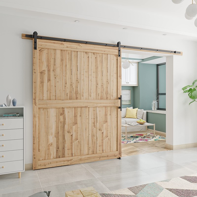 SMARTSTANDARD 11 FT Heavy Duty Sturdy Sliding Barn Door Hardware