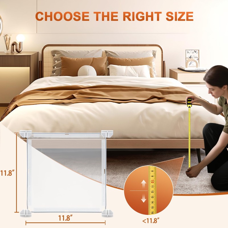 Under Bed Blocker for Pets 11.8" Height 330.7" Length in