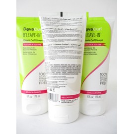 DevaCurl B'Leave-In Miracle Curl Plumper 6 Oz Pack of 3
