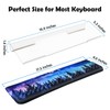 AIMSA Acrylic Tilted Keyboard Holder Wrist Rest, 3-Level Adjustment Keyboard