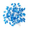 CHANZON 100 pcs 5mm Blue Diffused LED Diode Lights (Colored