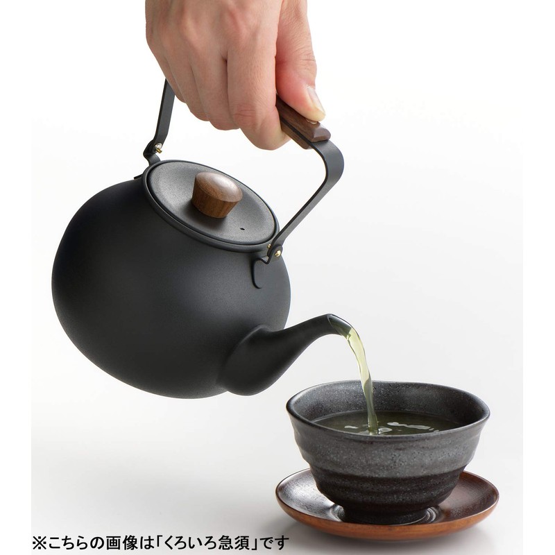 Miyazaki Seisakusho CHA-4 Teapot with Tea Strainer, No Fire Induction,