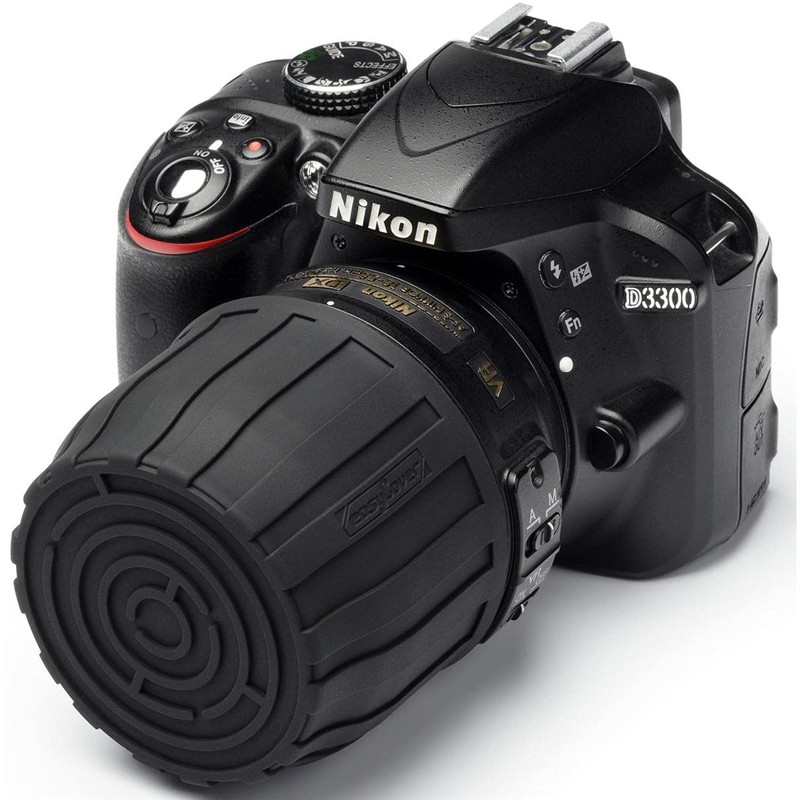 Easycover Lens Maze lens cover Black, black, Modern