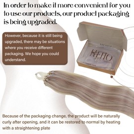 Hetto Micro Beads Hair Extensions Highlight Ash Blonde with Platinum Blonde Real Human Hair Remy Micro Loop for Natural Straight 50g 50s 18 Inch #18/613