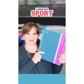 Cuaderno Printaform Sport Profesional 100h Pasta Dura 3 Pzas                                                                                          
