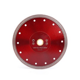 Kasaverde 7" Turbo Mesh Tile Blade Super Thin Porcelain Diamond Blade for Porcelain Tile Granite Marble