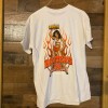 Gildan Hooters Waitress Girl T-Shirt Mens Medium NEW Fire Flames