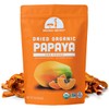 Mavuno Harvest Papaya Dried Fruit Snacks | Organic Dried Papaya