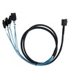 Mini SAS HD 12GB SFF‑8643 to 4 SATA LSI Adapter