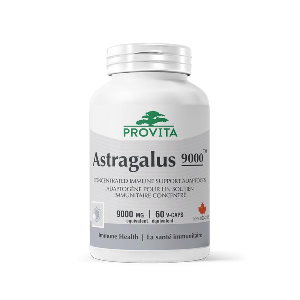 PROVITA Astragalus 9000 by Provita Nutrition (Canadian Made) 60 Vegetarian