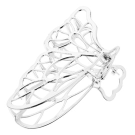 Healeved 5pcs Butterfly Hair Clips for Women Decorative Jaw Clamps for Thick Hair Non- Hold for Styling All-day Use