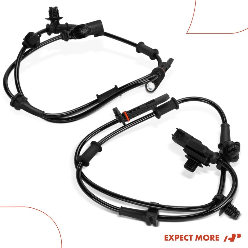 A-Premium 2PCS Front ABS Wheel Speed Sensor Compatible with Ford