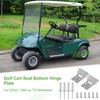 10L0L Golf Cart Seat Bottom Hinge Plate for EZGO(1995-up) TXT/Medalist