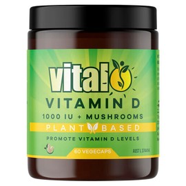 Vital Vegan Vitamin D Vegecaps 60 Capsules