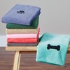 Bone Dry Pet Grooming Towel Collection Absorbent Microfiber X-Large, 41x23.5",