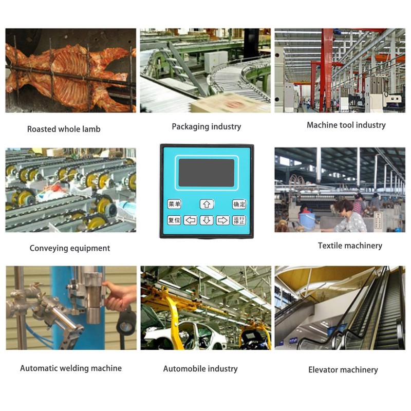 Programmable Motor Controller LCD Display Servo Motor Stepper Controller for