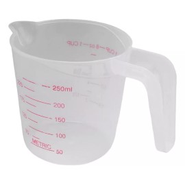 Aleissi Jarra Medidora Cocina Reposteria Fondant 250ml Color Transparente