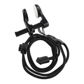 Alomejor Floating Nose Plug, Diving Nose Clip Made of Aluminium Alloy, Diving Nose Clip with Lanyard Nose Clips (Black)