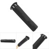 Alomejor Leather Snooker Tip Head Protective Cover Billiard Stick Protector