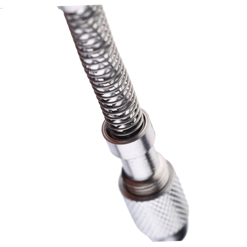 WOONEKY Mini Hand Drill Spiral Bit Semi-auto Pin Vice Drill