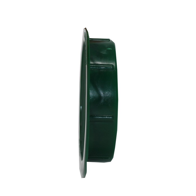 2" Round Green or Tan Plastic Louver Soffit Air Vent