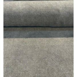 Belgian Linen Drifter Gray Vintage Upholstery Drapery Fabric by The Yard