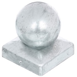 GAH. Alberts Newel Post Cap for Wooden Posts with Ball Bearing 90 x 90 mm, Zinc-Plated, 20586 7