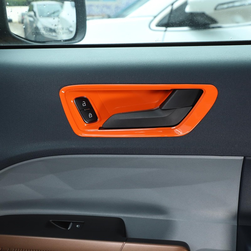 TOYCIDFG Car Inner Door Handle Frame Panel Cover Trim Compatible
